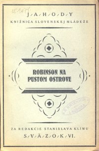 Robinson na pustom ostrove