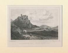[Strečno] Asztrecsnói Vár, Ruine Stretschno