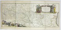 [Dunaj] Danubius, Fluvius Europae maximus. A fontibus ad Ostia. Cum Omnibus Fluminib, ab utroque latere, in illum fluentibus
