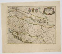 [Slovinsko, Chorvátsko] Tabula Ducatus Carnioliae Vindorum Marchiae et Histriae