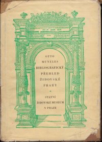Bibliografický přehled židovské Prahy