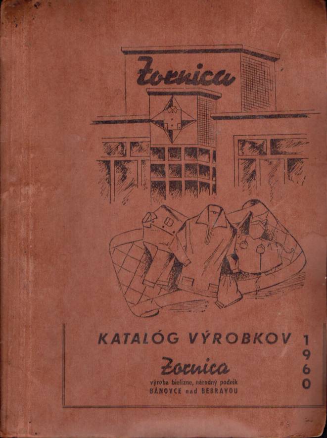 Zornica - Katalóg výrobkov 1960