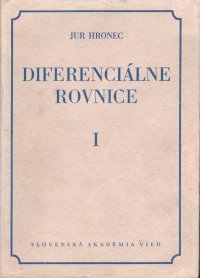 Diferenciálne rovnice I. - II.