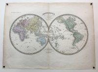 [Mapa sveta] Mappe monde en deux Hémisphéres