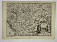 [Uhorsko] 'La Hongrie, Suivant les Nouvelles Observations de Messrs. de l' Academie Royale des Sciences, etc. Augmentées de Nouveau. A Amsterdam chez Cóvens et Mortier – 21.'