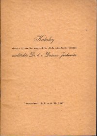 Katalog výstavy životného umeleckého diela národného umelca architekta Dr. h. c. Dušana Jurkoviča, usporiadanej Umeleckou besedou slovenskou, Spolkom architektov na Slovensku, Slovenským múzeom a Povereníctvom informácií