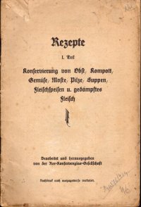 Rezepte 1. teil