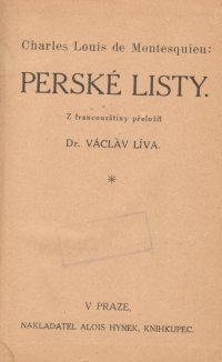 Perzské listy