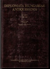 Diplomata hungariae antiquissima