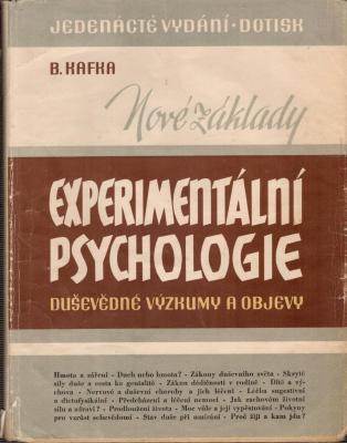 Nové základy experimentální psychologie