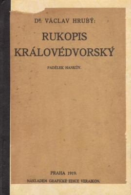 Rukopisy královédvorský a zelenohorský