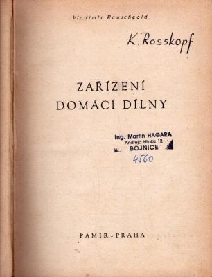 Zařízení domácí dílny