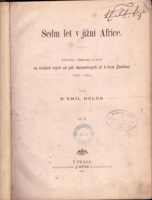 Sedm let v jižní Africe