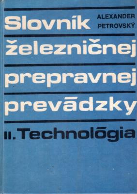 Slovník železničnej prepravnej prevádzky