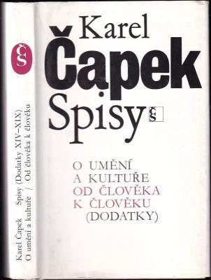 O umění a kultuře ; Od člověka k člověku : (dodatky)
