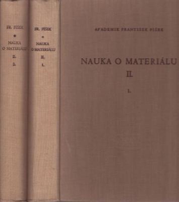 Nauka o materiálu II. / 1. - 2.