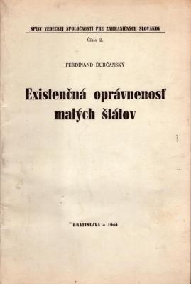 Existenčná oprávnenosť malých štátov