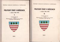 Politický život v Košiciach v rokoch 1901-1918 I.-II.