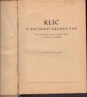 Klíč k určování brouků ČSR