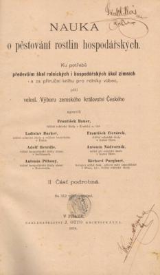 Nauka o pěstování rostlin hospodářských