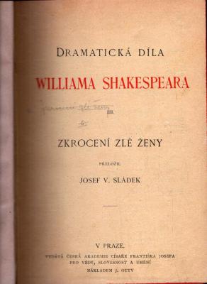 Dramatická díla Williama Shakespeara