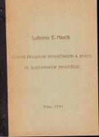 Geneze feudální společnosti a státu ve slovanském prostředí