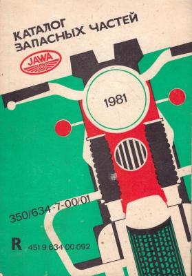 Каталог запасных частей jawa