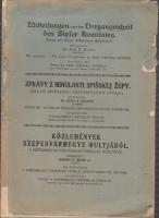 ZPRAVY z minulosti Spišskej Župy. Organ Spišskeho Historickeho Spolku. Ročnik XIII – 1923.