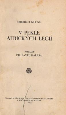 V pekle afrických légií