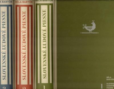 Slovenské ľudové piesne I. - III.