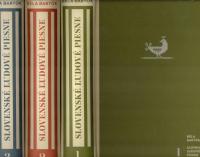 Slovenské ľudové piesne I. - III.