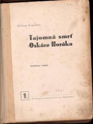 Tajomná smrť Oskara Horáka