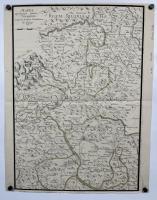 [Rukopisná mapa Spiša a Tatier] Mappa repraefentans partem Hungariae nempe fie dictum Comitatum de Zyps