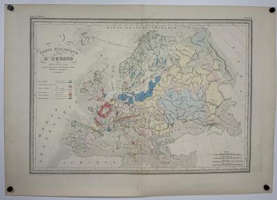 [Geologická mapa Európy] Carte Géologique d'Europe