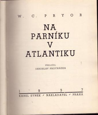 Na parníku v Atlantiku