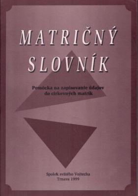 Matričný slovník