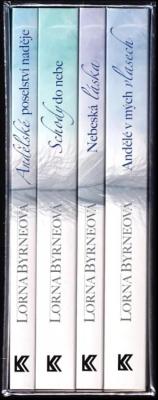 KOMPLET Lorna Byrne 4X Andělské poselství naděje + Schody do nebe + Nebeská láska + Andělé v mých vlasech