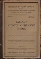 Základy výpočtů v chemické výrobě
