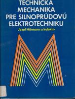 Technická mechanika pre silnoprúdovú elektrotechniku