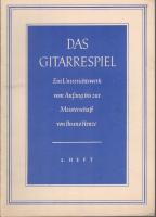 Das Gitarrespiel