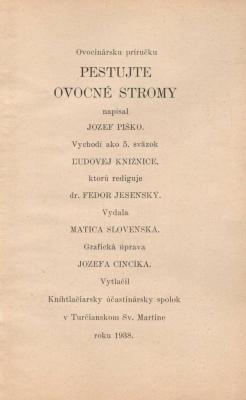 Pestujte ovocné stromy