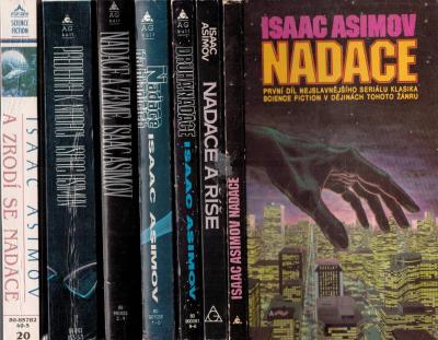 Nadace 1 - 7 - Nadace + Nadace a Říše + Druhá Nadace + Nadace na hranicích + Nadace a Země + Předehra k Nadaci + A zrodí se nadace - KOMPLET