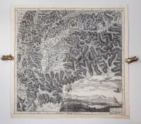 [Zvolenská župa] Mappa Comitatus Zoliensis, Methodo Astronomico Geometrica, concinata, opera, Sam. Mikovinij. Geometrae Caesarei et Soc.Scient.Reg.Bon.Membri.