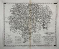 [Východné Slovensko] Ober Ungern, I.ter Blatt enthaltend die Gomorer, Torner, Borsoder, Abaujvarer, Zypser, Scharoscher, Zempliner und Unghwarer Gespannschaft. Nach den besten Hanzeichnungen und andern bewarten Hulfsmitteln entworfen...
