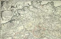 [Poštová mapa] Postarum Seu Veredariorum Stationes Per Germaniam Et Provincias Adiacentes