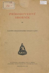 Prírodovedný sborník IV.