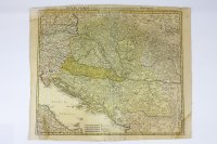 [Dunaj] Danubii Fluminis (ab urbe Lentia usq et ultra Bydenam urbem cum Influentibus fluviis deline ati) Pars Media, in qua Hungaria, Sclavonia, Bosnia, Dalmatia et Servia cum vicinis aliis Regionibus accurate describuntur ...