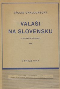 Valaši na Slovensku