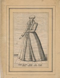 Maria Regina Hong. GVB Belgii. Soror Imperat. Caroli Qvinti, medirytina