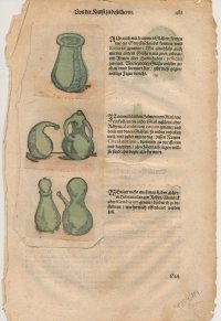 [Hlinené nádoby] Von der Kunst zu Bestillieren; drevoryt